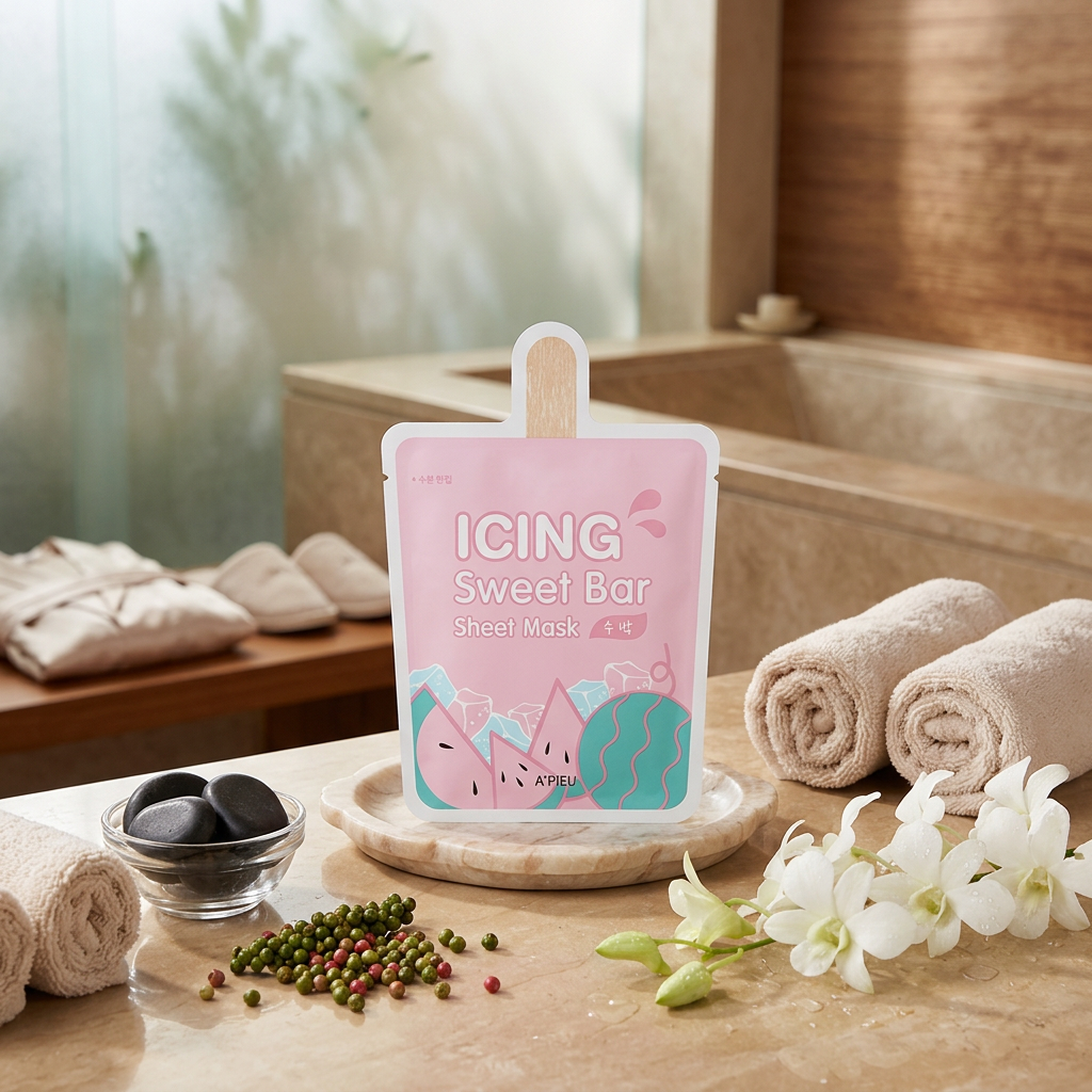A'Pieu - Icing Sweet Bar Sheet Mask - Hydratační plátýnková maska meloun, 1ks