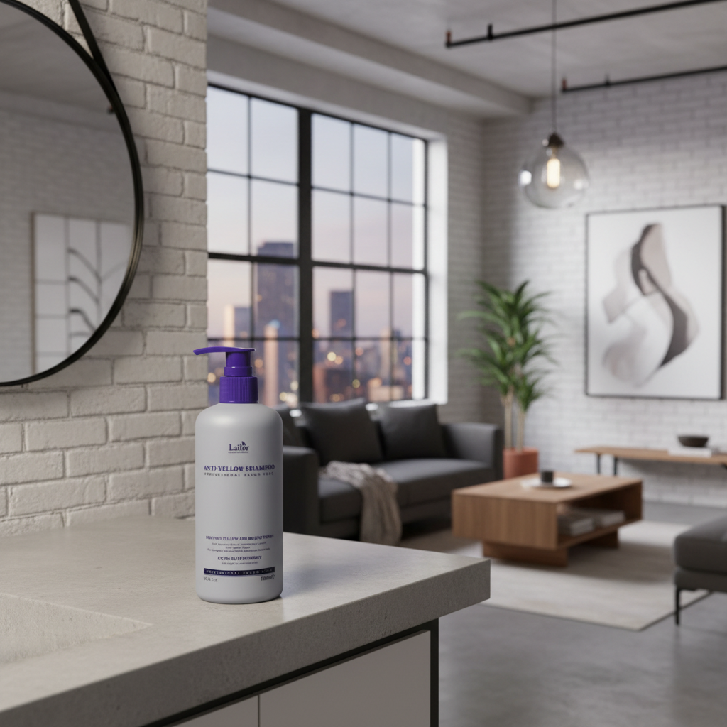 Lador - Anti-Yellow Shampoo - Šampon pro blond vlasy proti žlutým tónům - 300 ml