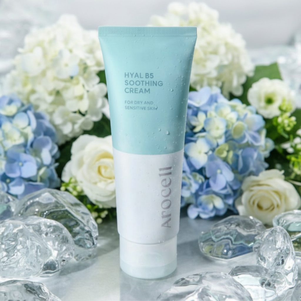 AROCELL - Hyal B5 Soothing Cream - Zklidňující krém s kyselinou hyaluronovou a vitamínem B5 - 80 ml