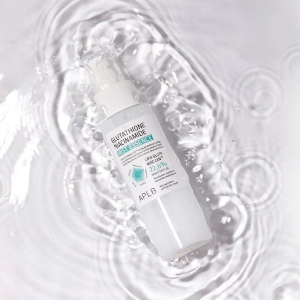 APLB - Glutathione Niacinamide Mist Essence - Multifunkční mléčná essence s rozjasňujícím účinkem -105 ml