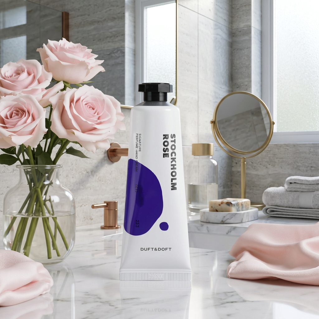 DUFT & DOFT - Signature Perfume Hand Cream Stockholm Rose - Parfémovaný krém na ruce Stockholm Rose - 50 ml