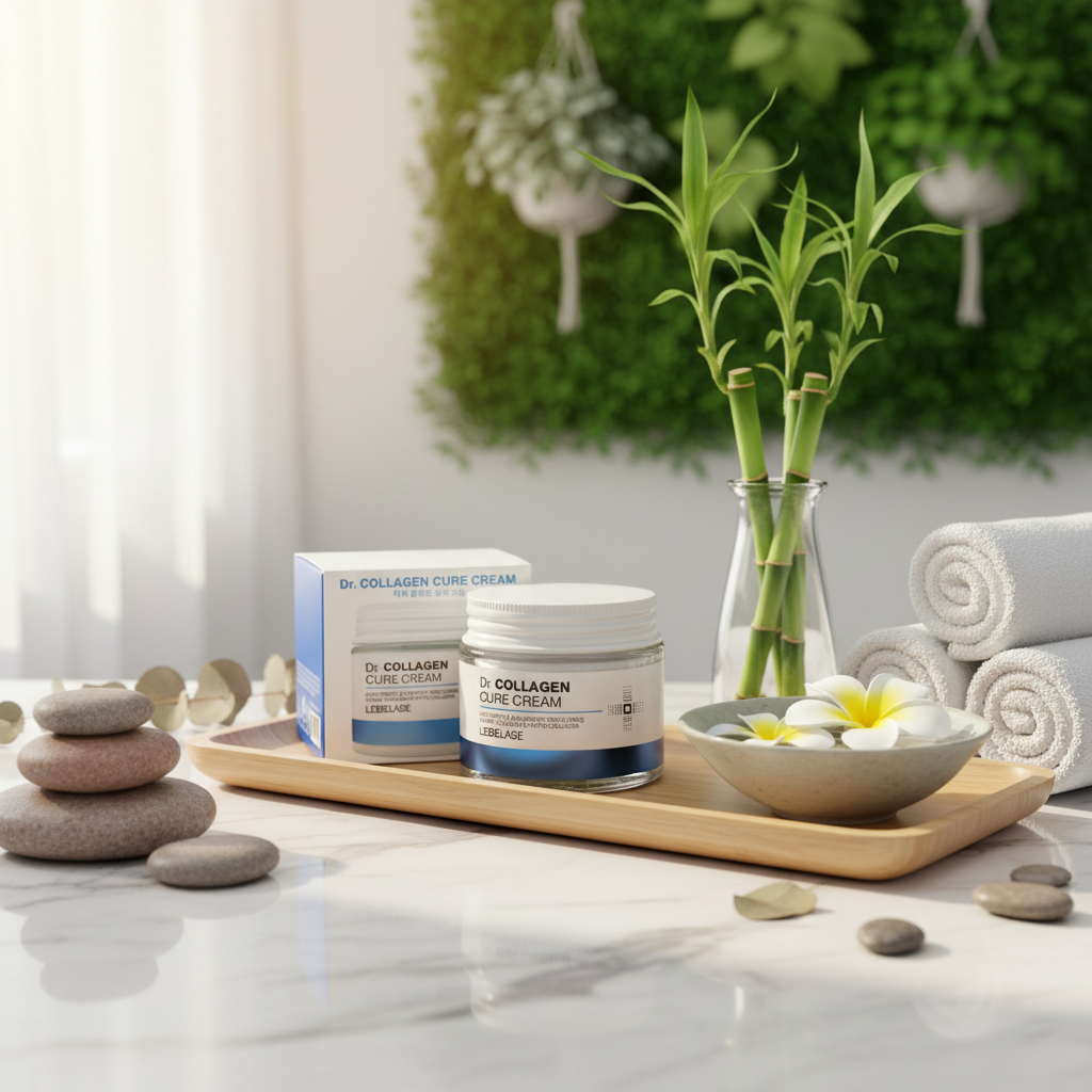 LEBELAGE - Dr. Collagen Cure Cream - Kolagenový pleťový krém - 70 ml