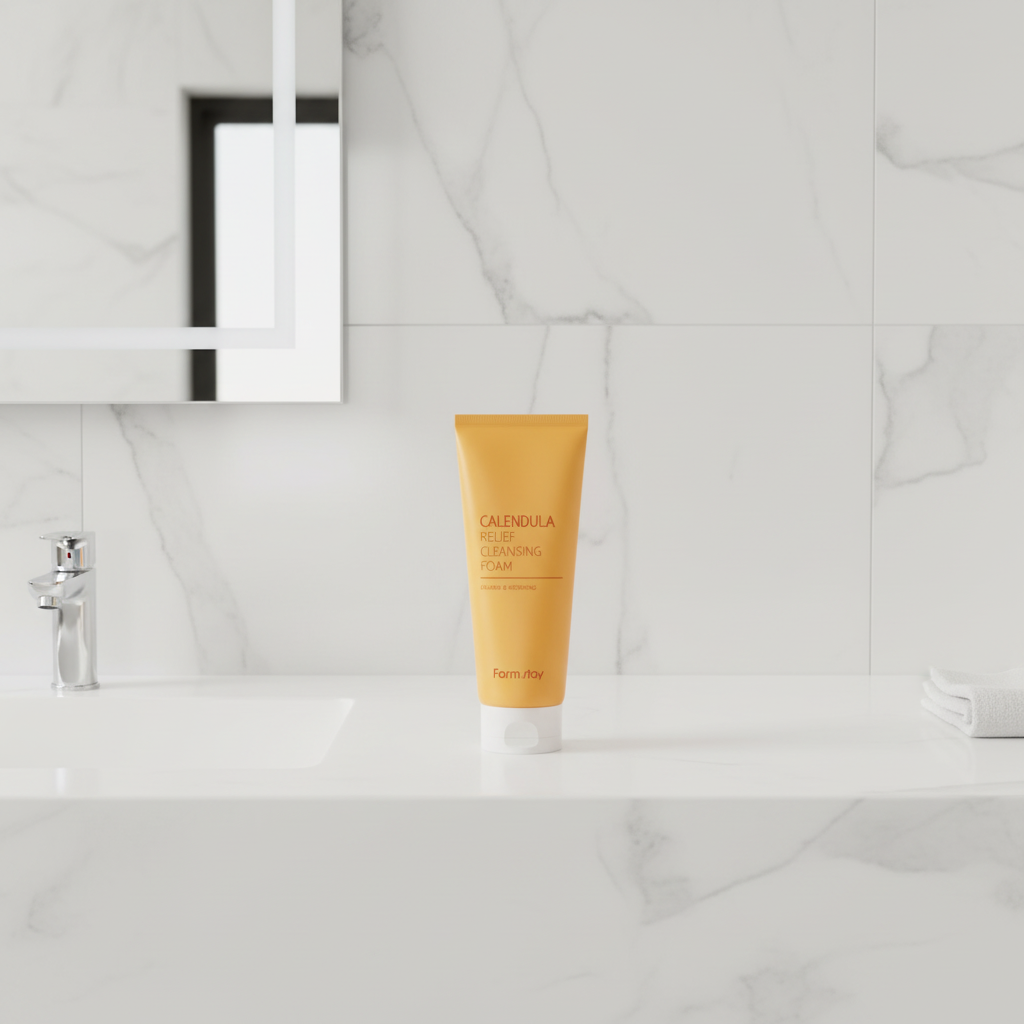 Farm Stay - Calendula Relief Cleansing Foam - Omlazující mycí pěna s měsíčkem lékařským - 180 ml