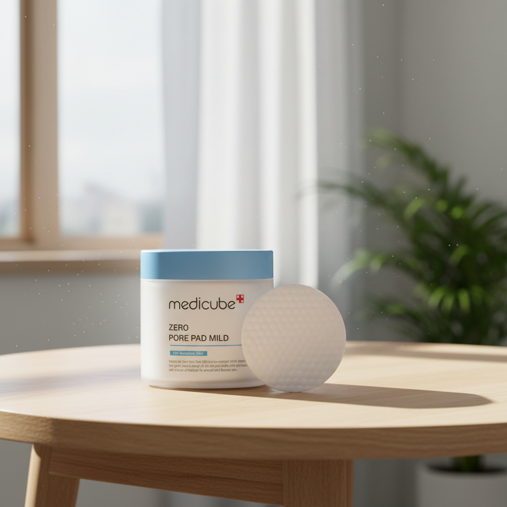 Medicube - Zero Pore Pad Mild - Tonizující tamponky na obličej pro citlivou pleť - 70ks/155 g