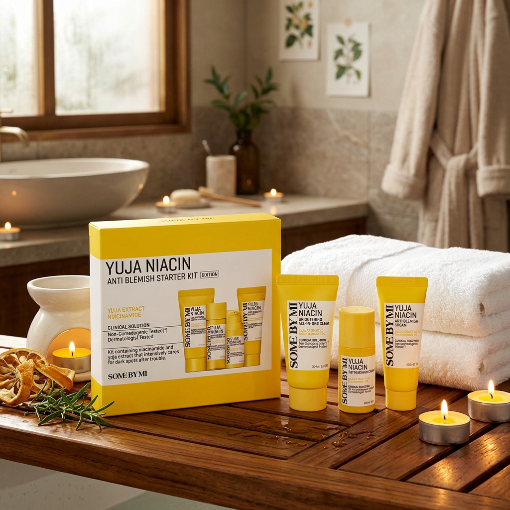 SOME BY MI - Yuja Niacin 30 Days Brightening Starter kit - Rozjasňující sada s vitamínem C 4ks