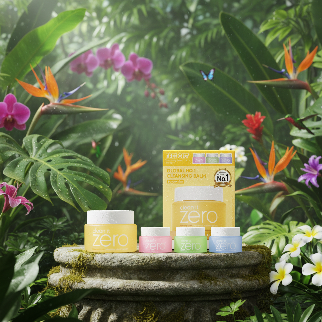 Banila Co - Clean It Zero Cleansing Balm Nourishing SET - Odličovací balzám pro suchou pleť SET - 100 ml + 3*7ml