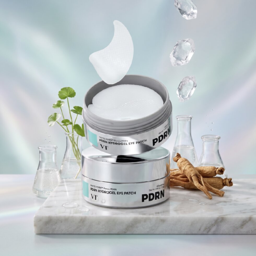 VT - PDRN Hydrogel Eye Patch - Zpevňující hydrogelové polštářky pod oči s PDRN - 60 ks