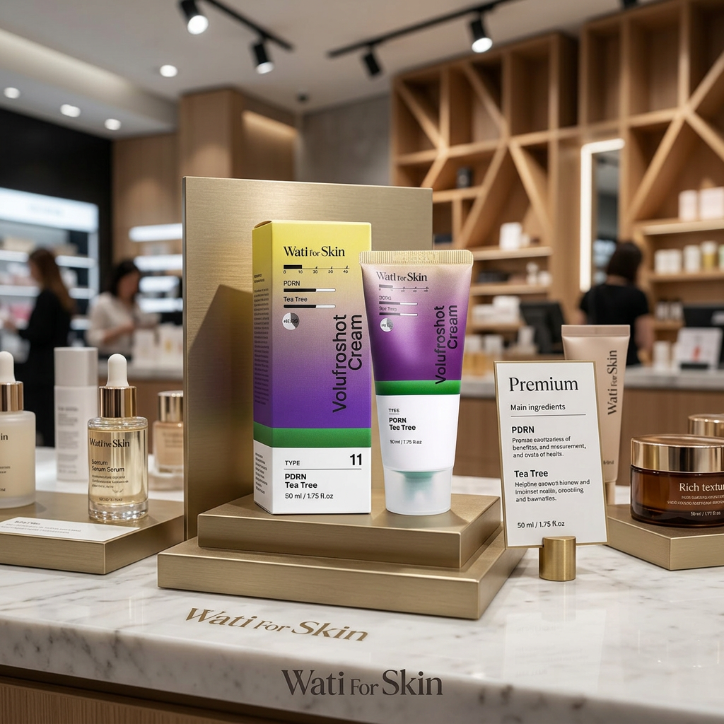 WATI FOR SKIN - PDRN Biome Volufroshot Cream - Hydratační a regenerační krém s PDRN - 50 ml