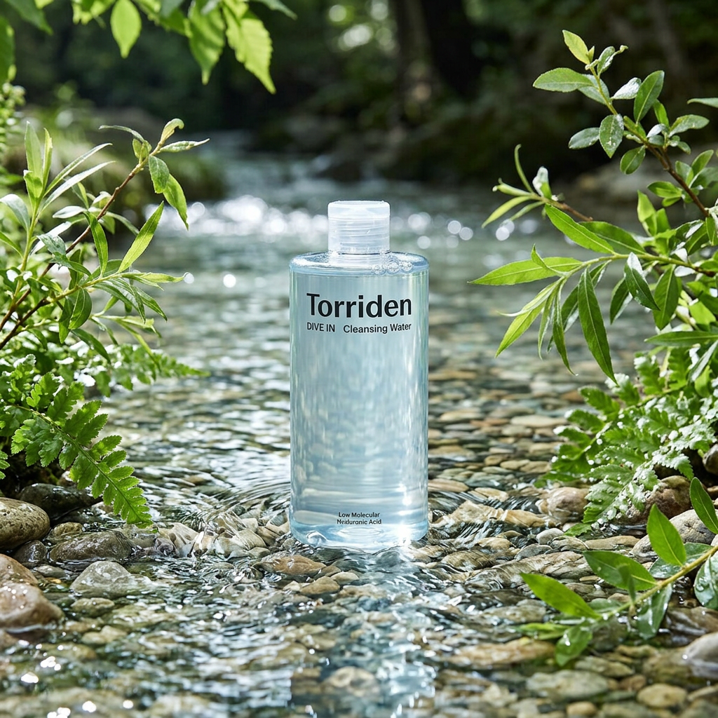 Torriden - DIVE-IN Cleansing Water - Hydratační čisticí voda s kyselinou hyaluronovou - 400 ml
