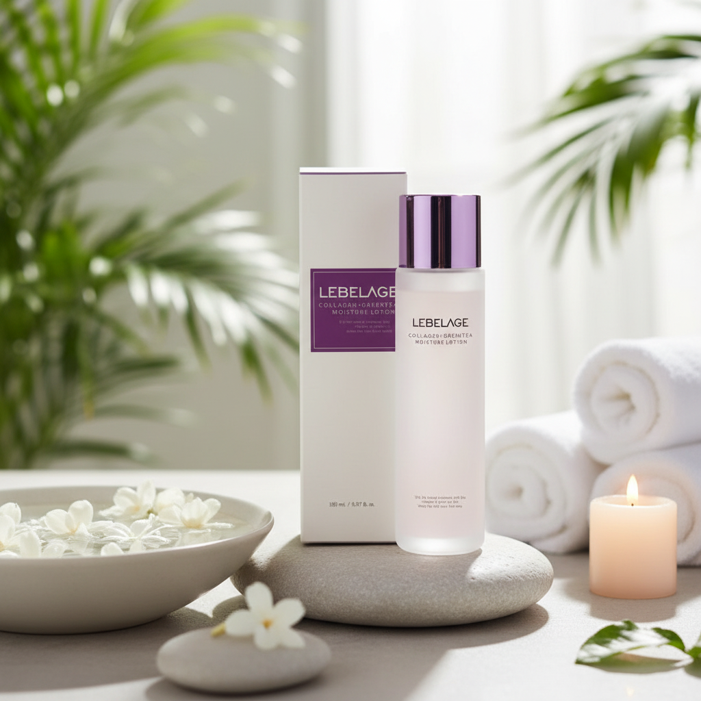 LEBELAGE - Collagen+Green Tea Moisture Skin - Vyživující toner s kolagenem a zeleným čajem - 150 ml