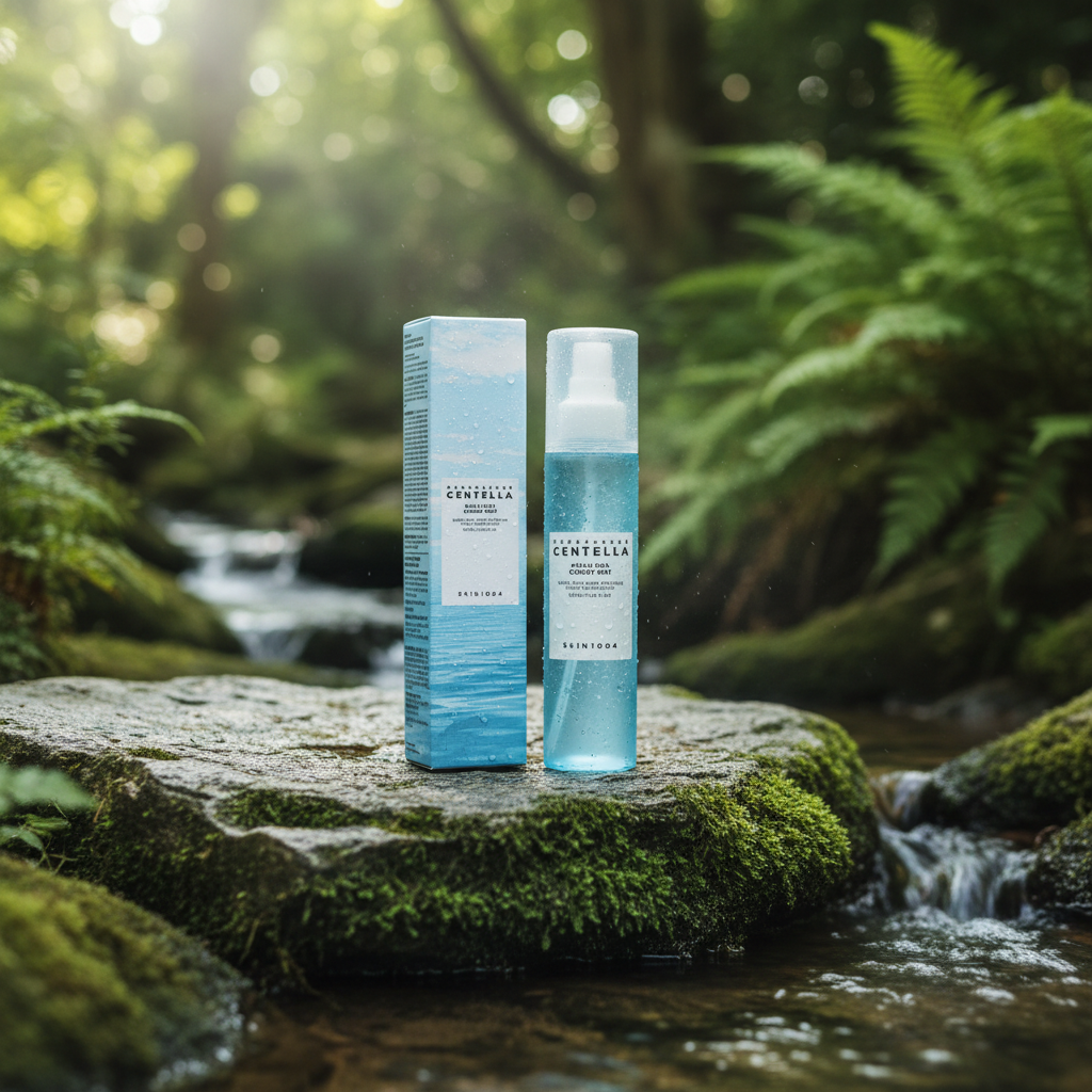 SKIN1004 - Madagascar Centella Hyalu-Cica Cloudy Mist - Hydratační a zklidňující mlha na obličej - 120 ml