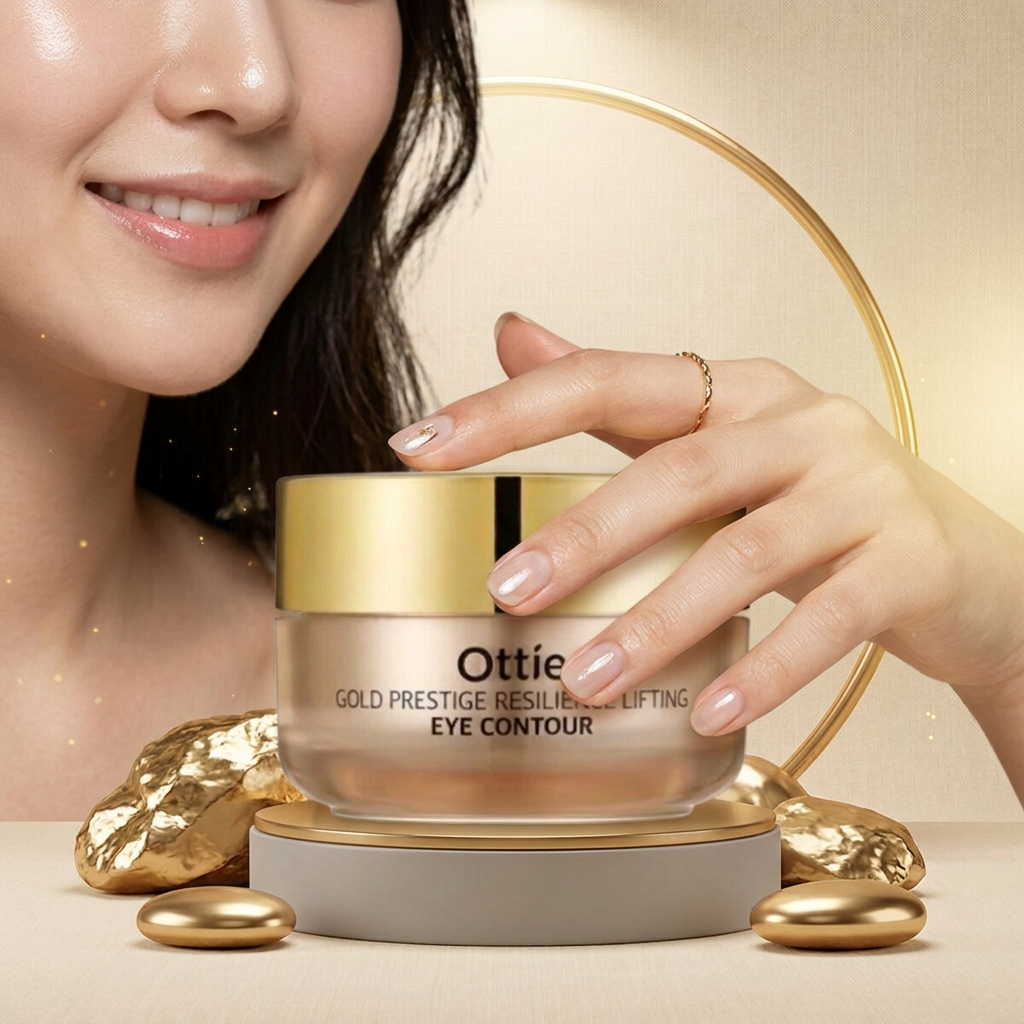OTTIE - Gold Prestige Resilience Lifting Eye Contour - Revitalizační posilující oční krém - 30 ml