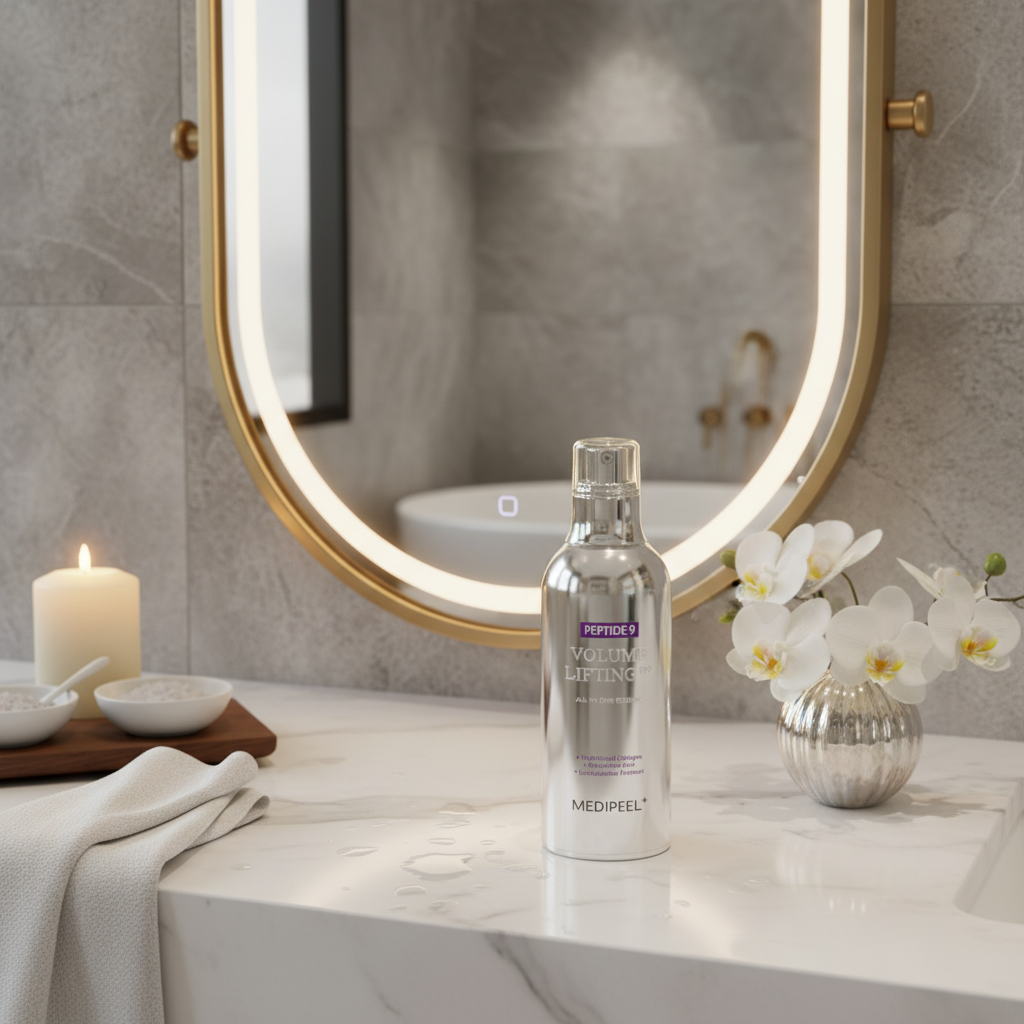 MEDI-PEEL - Peptide 9 Volume Lifting All In One Essence Pro - Liftingová protivrásková esence s peptidy - 100 ml