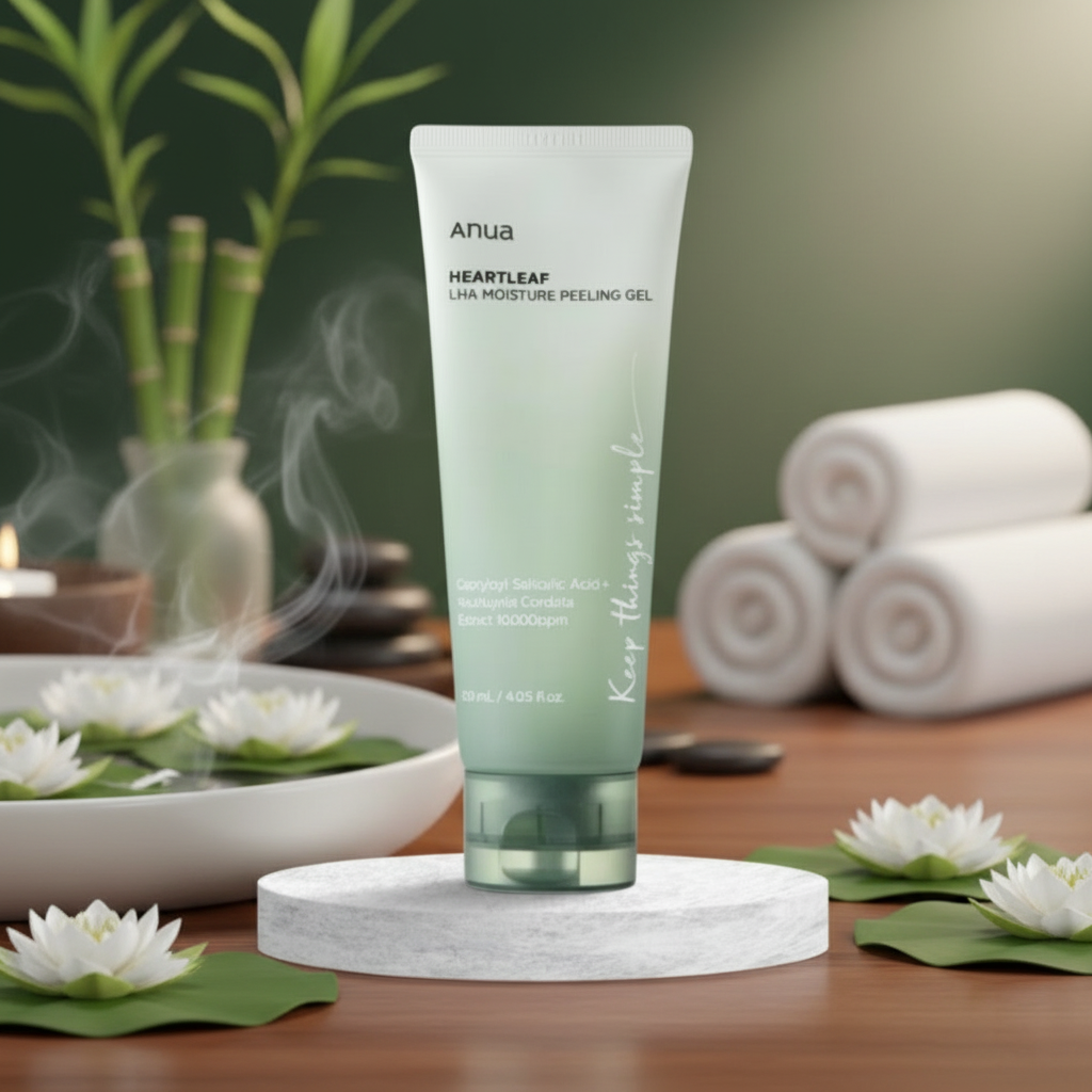 ANUA - Heartleaf LHA Moisture Peeling Gel - Gelový peeling - 120 ml