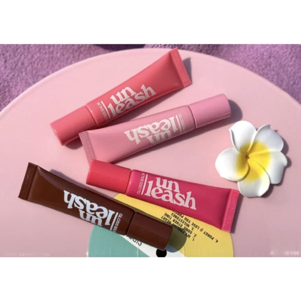 UNLEASHIA - Sunset Dazzle Gloss Balm BONDI - Lesk na rty v odstínu BONDI - 10 g
