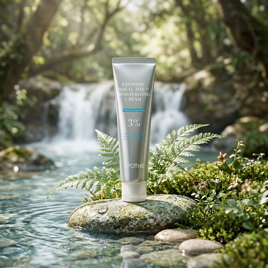 APOTHE - Exosome Squal-Tox 3% Moisturizing Cream - Hydratační krém s obsahem exosomů - 60 ml
