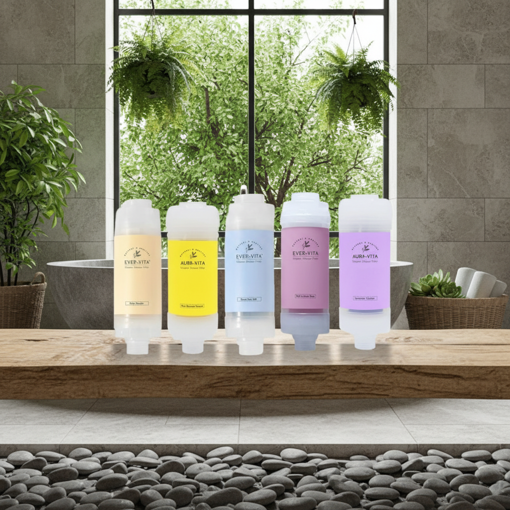 EVER VITA - Vitaminové filtry do sprchy - 4+1 ZDARMA