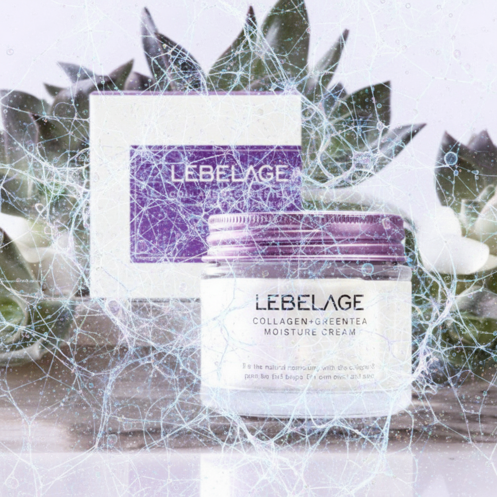 LEBELAGE - Collagen+Green Tea Moisture Cream - Vyživující krém s kolagenem a zeleným čajem - 70 ml