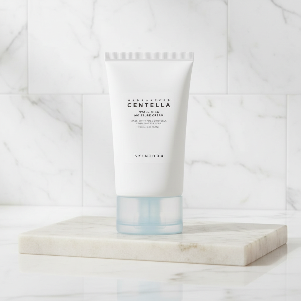 SKIN1004 - Madagascar Hyalu-cica Moisture Cream - Zklidňující a hydratační krém - 75 ml