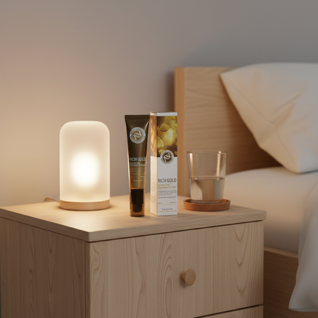 ENOUGH - Rich Gold Intensive Pro Nourishing Eye Cream - Bohatý intenzivní vyživující oční krém - 30 ml