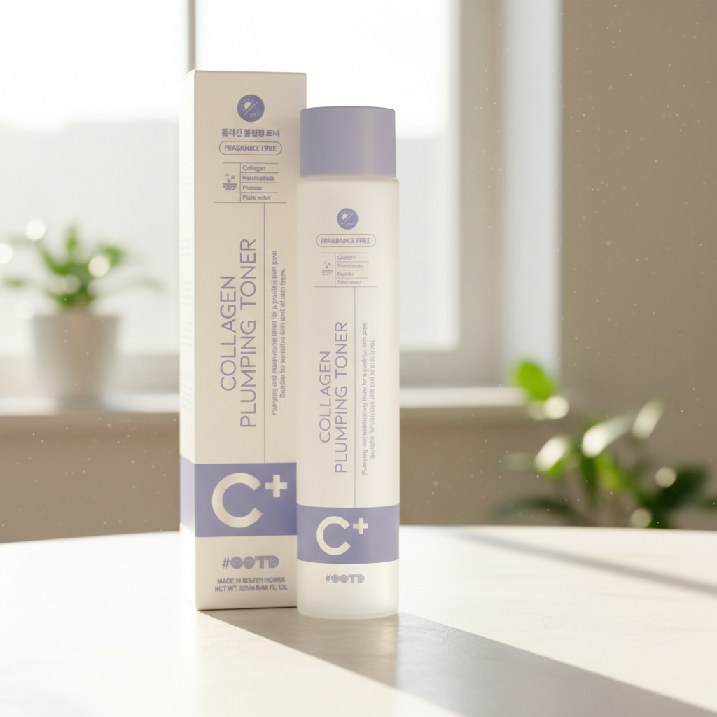 Ootd - Collagen Plumping Toner A.M. - Ranní kolagenový hydratační toner - 250 ml