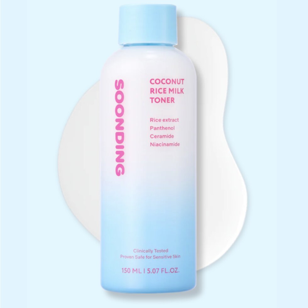 SOONDING - Coconut Rice Milk Toner - Rýžový toner s kokosem - 150 ml