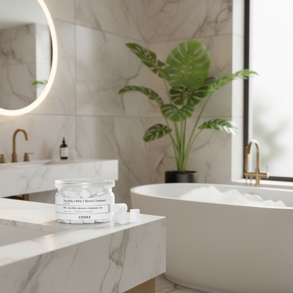 COSRX The AHA 2 BHA 2 Blemish Treatment Serum - Sérum s AHA a BHA kyselinami - 50 g (30x2 kuliček od každé kyseliny)