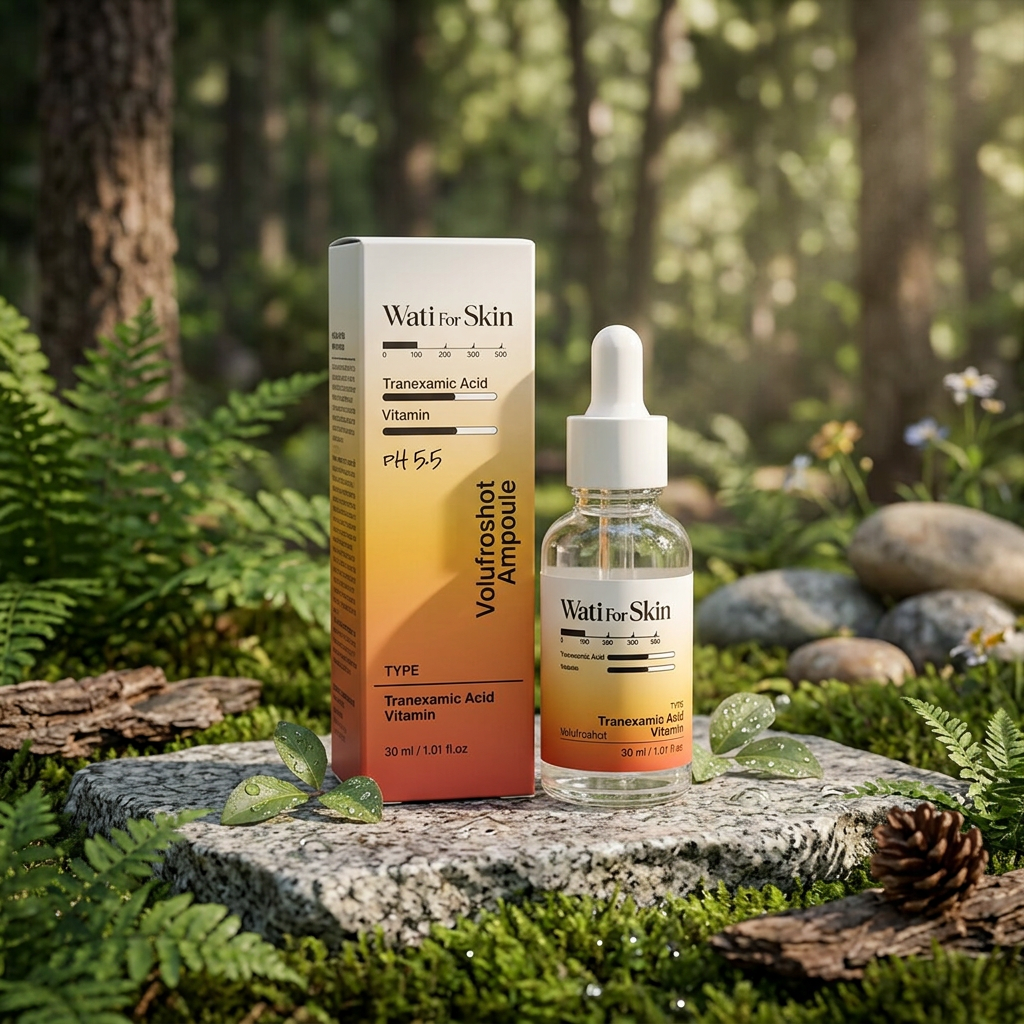 WATI FOR SKIN - Tranexamic Acid Vitamin Volufroshot Ampoule - Rozjasňující pleťová ampule s kyselinou tranexamovou - 30 ml