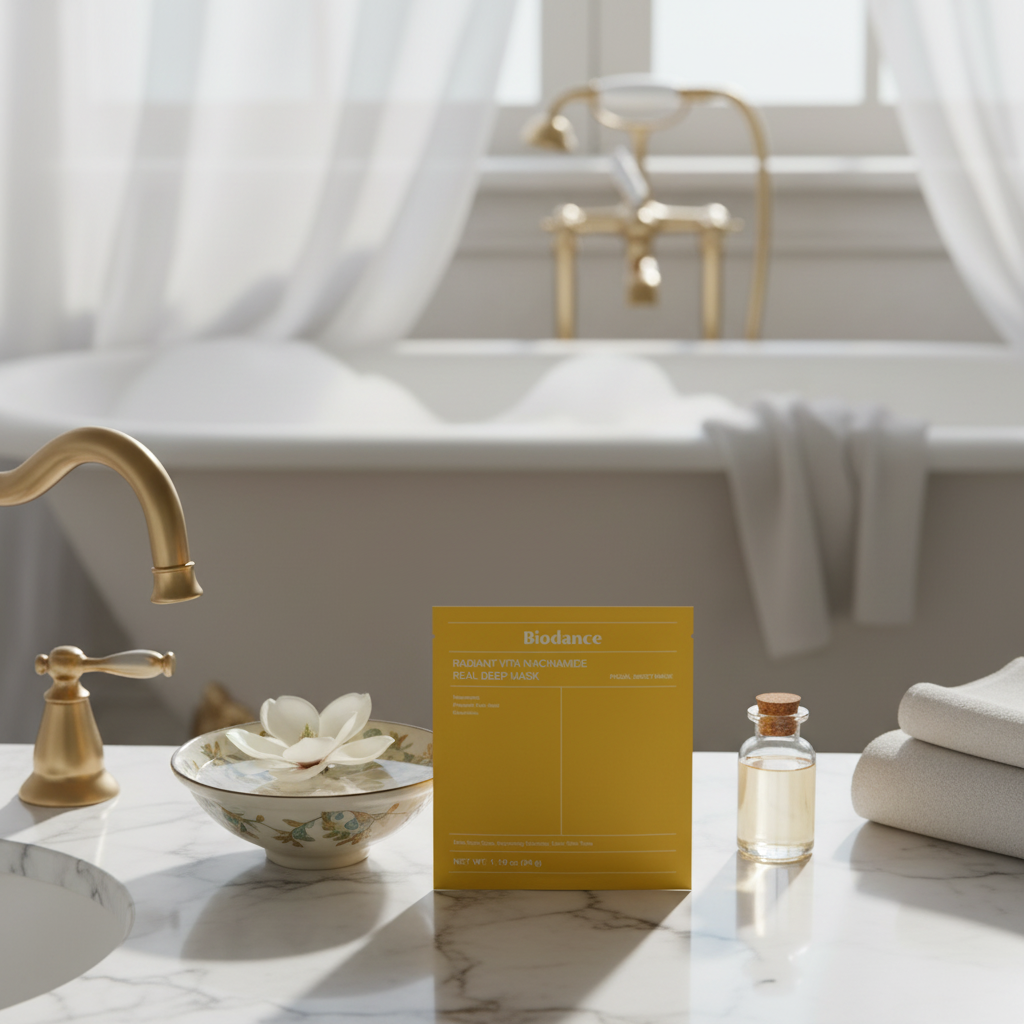 BIODANCE - Radiant Vita Niacinamide Real Deep Mask - Rozjasňující hydrogelová maska - 34 g