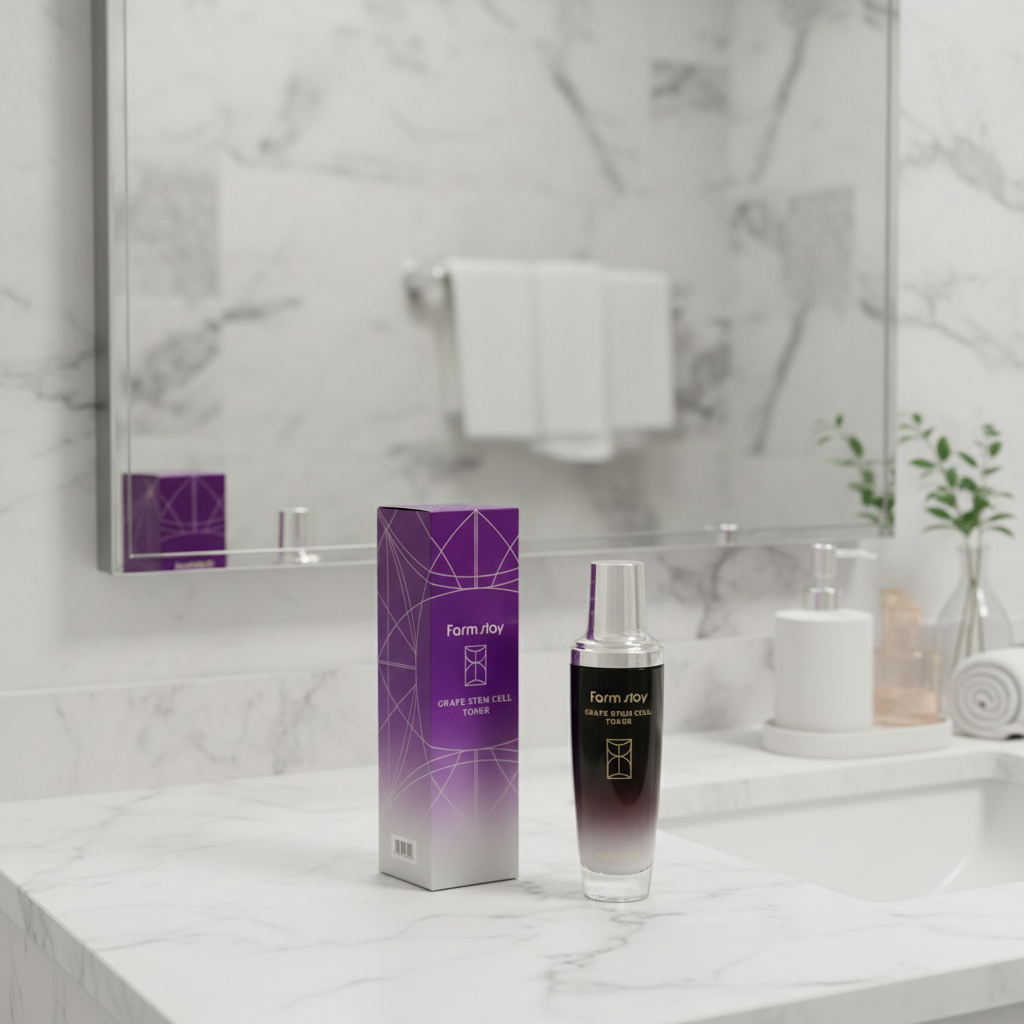 Farm Stay - Grape Stem Cell Toner - Toner s hroznovými kmenovými buňkami - 130 ml