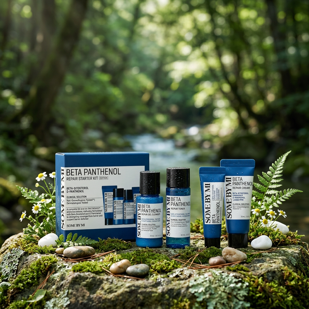 SOME BY MI - Beta Panthenol Repair Starter Kit - Sada s panthenolem