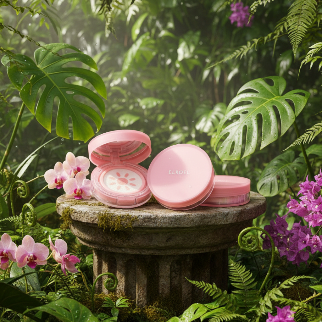 ELROEL - Pang Pang Tone Up Sun Cushion - Pang Pang rozjasňující cushion s SPF - 15 g