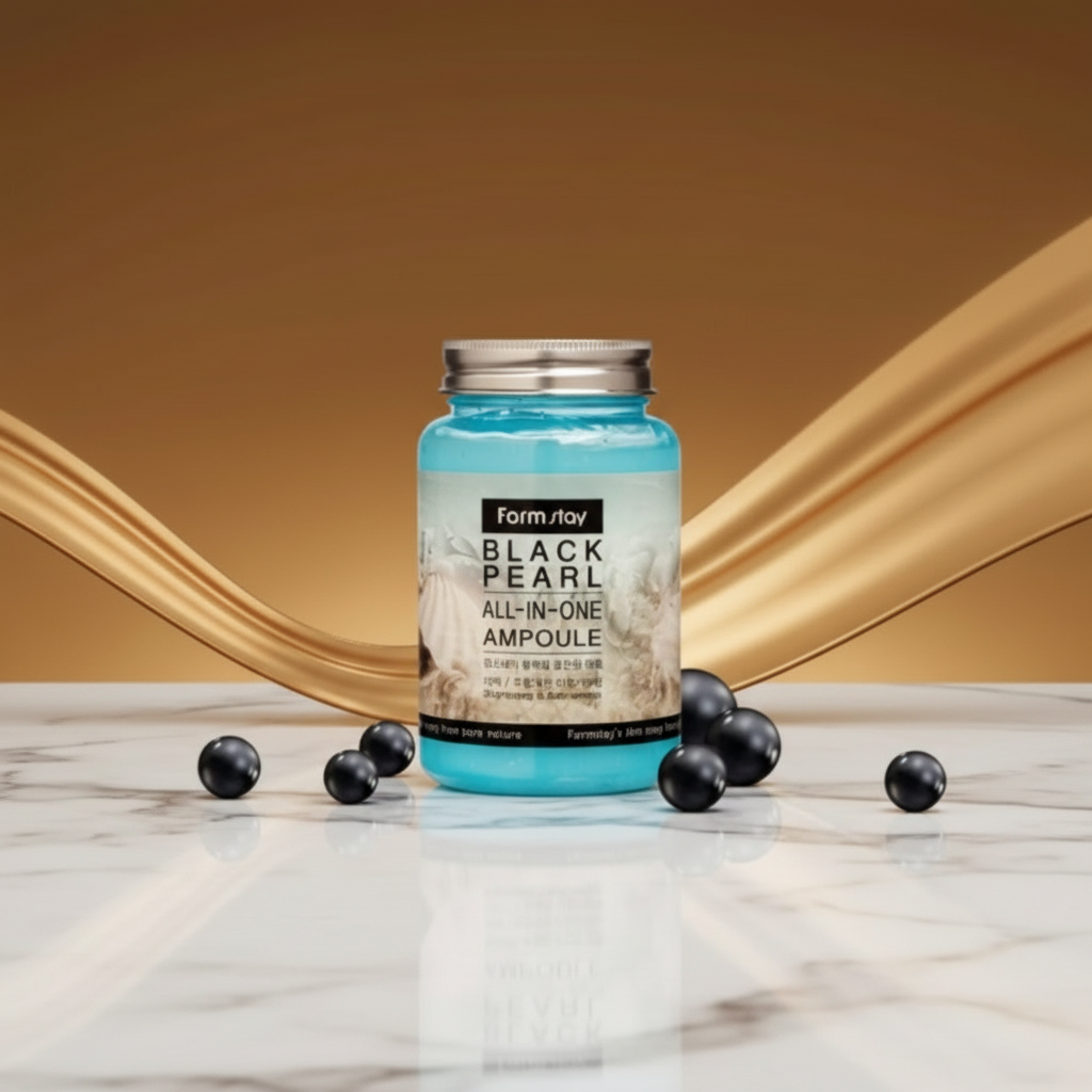 Farm Stay - Black Pearl All In One Ampoule - Ampulové sérum s extraktem z černé perly - 250 ml