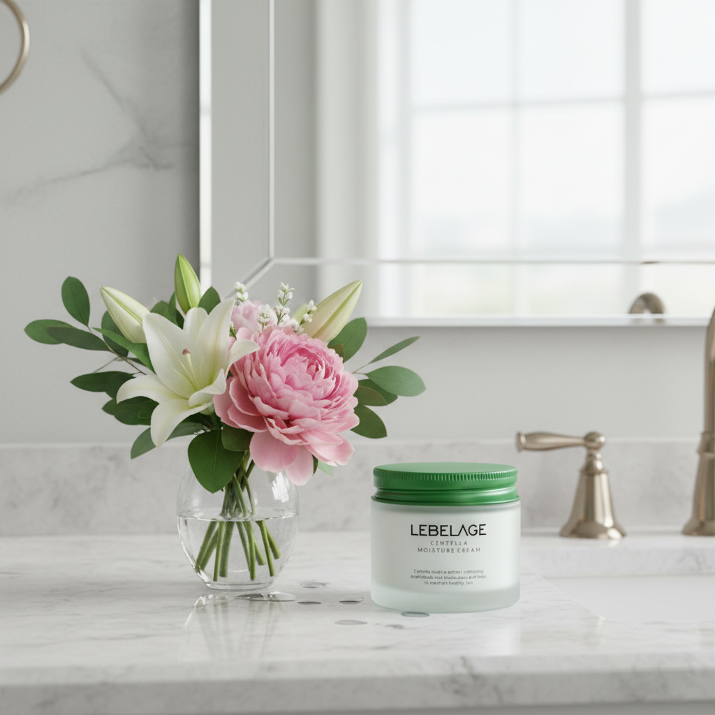 LEBELAGE - Centella Moisture Cream - Vyživující a zklidňující krém s centelou - 70 ml