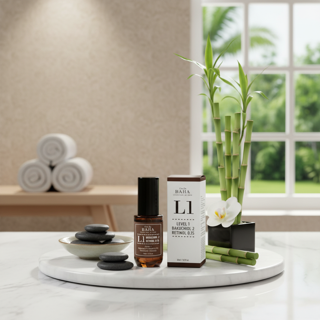 COS DE BAHA - L1 Bakuchiol & Retinol Serum - L1 Sérum s bakuchiolem a retinolem - 30 ml