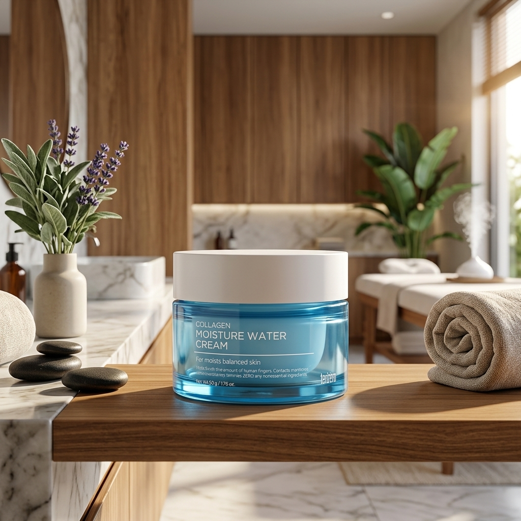 TENZERO - Collagen Moisture Water Cream - Hydratační kolagenový krém - 50 ml