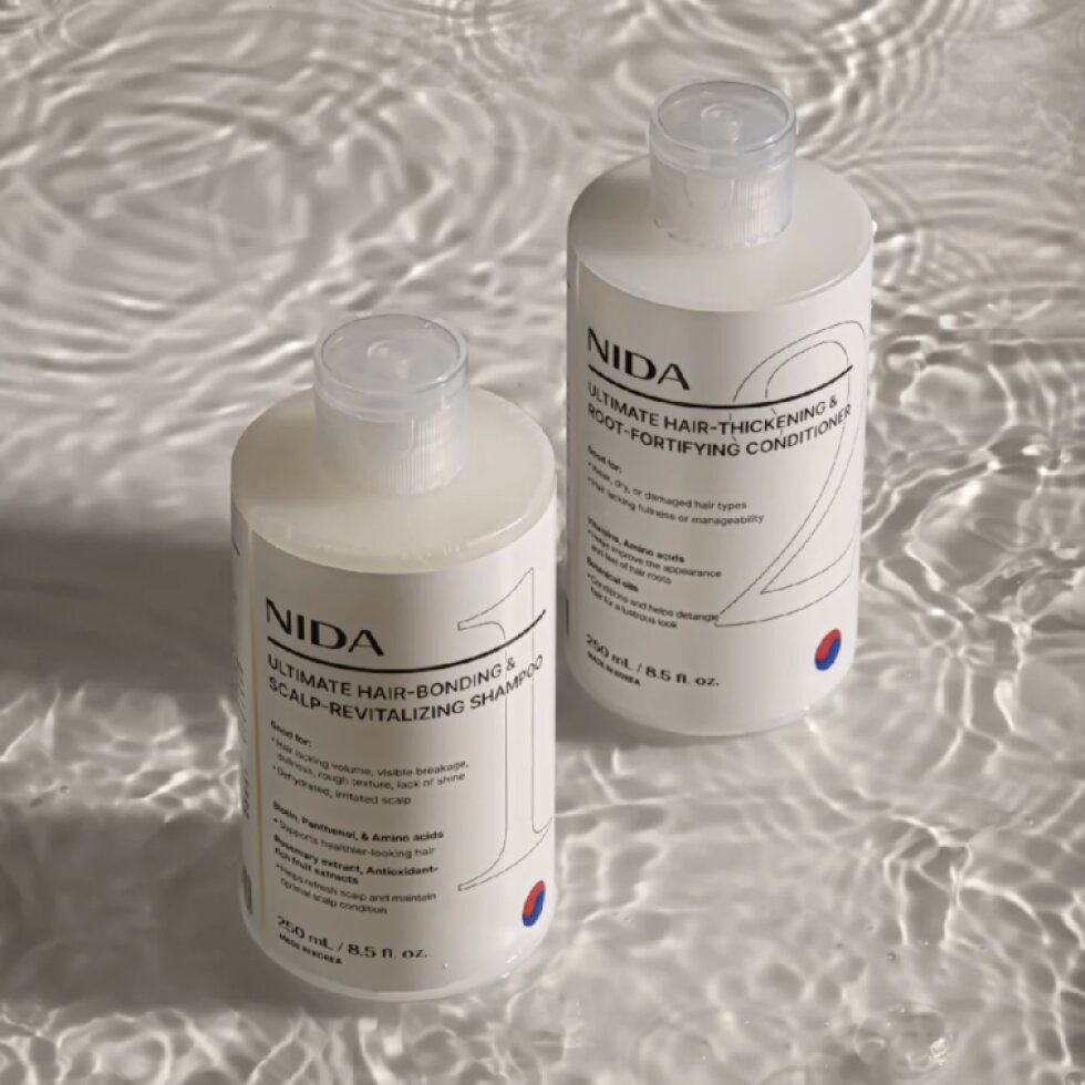 NIDA - Ultimate Hair-Bonding Scalp-Revitalizing Shampoo - Obnovující šampon na vlasové vazby a pokožku hlavy - 250 ml