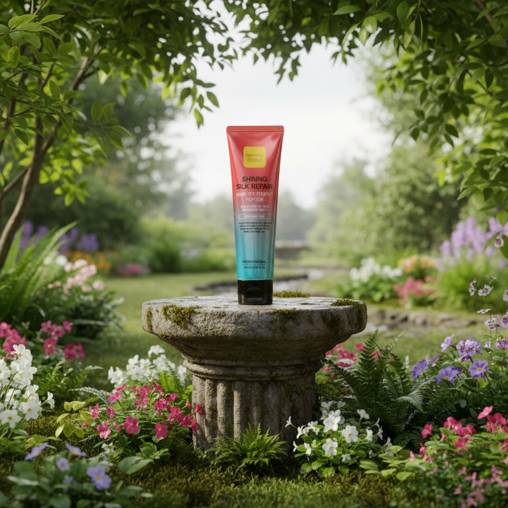 Farm Stay - Shining Silk Repair Hair Treatment Peptide - Opravná maska na poškozené vlasy s peptidy - 150 ml