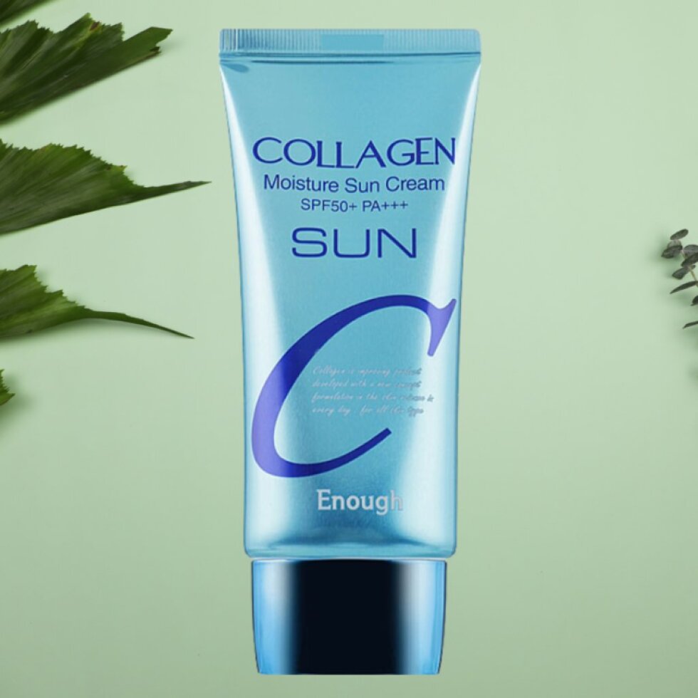 ENOUGH - Collagen Moisture Sun Cream - Kolagenové, hydratační SPF50+ PA+++ - 50 g