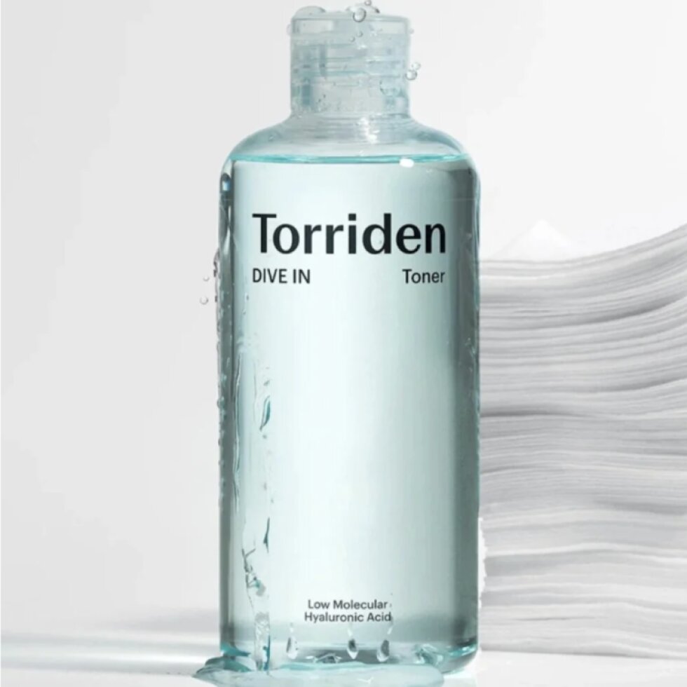 Torriden - DIVE-IN Low Molecular Hyaluronic Acid Toner - Hydratační toner s kyselinou hyaluronovou - 300 ml
