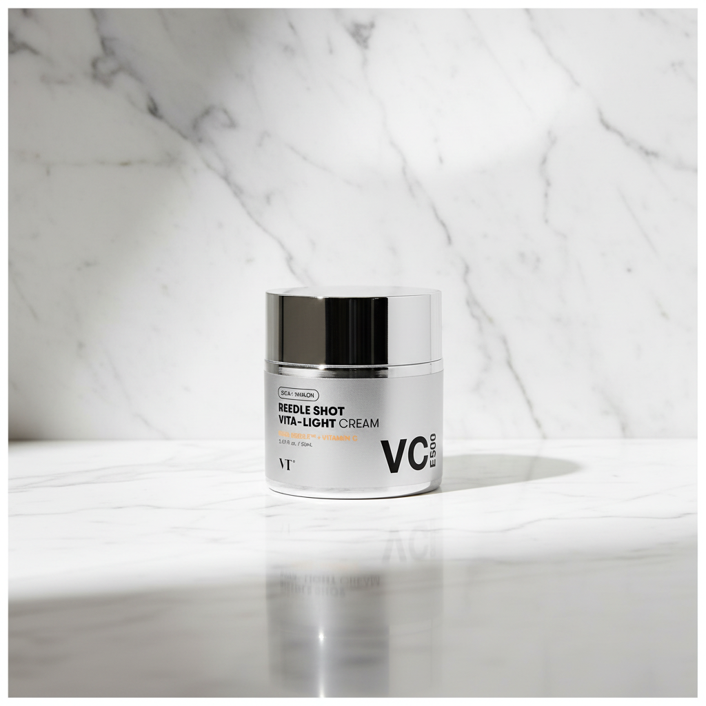 VT Reedle Shot Vita-Light Cream - Rozjasňující krém s mikrojehličkami - 50 ml