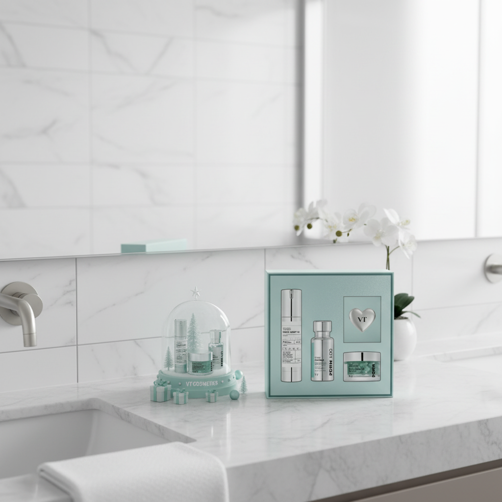 VT - Shining Holiday Set - Sváteční třpytivý set VT s PDRN - 3ks