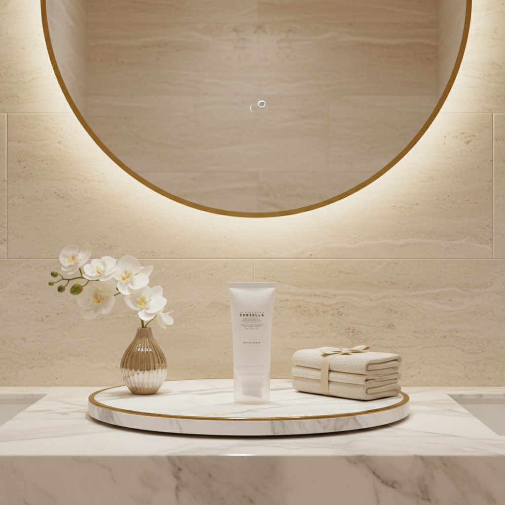 SKIN1004 - Madagascar Centella Tone Brightening Tone-Up Sunscreen - Rozjasňující SPF krém - 50 ml