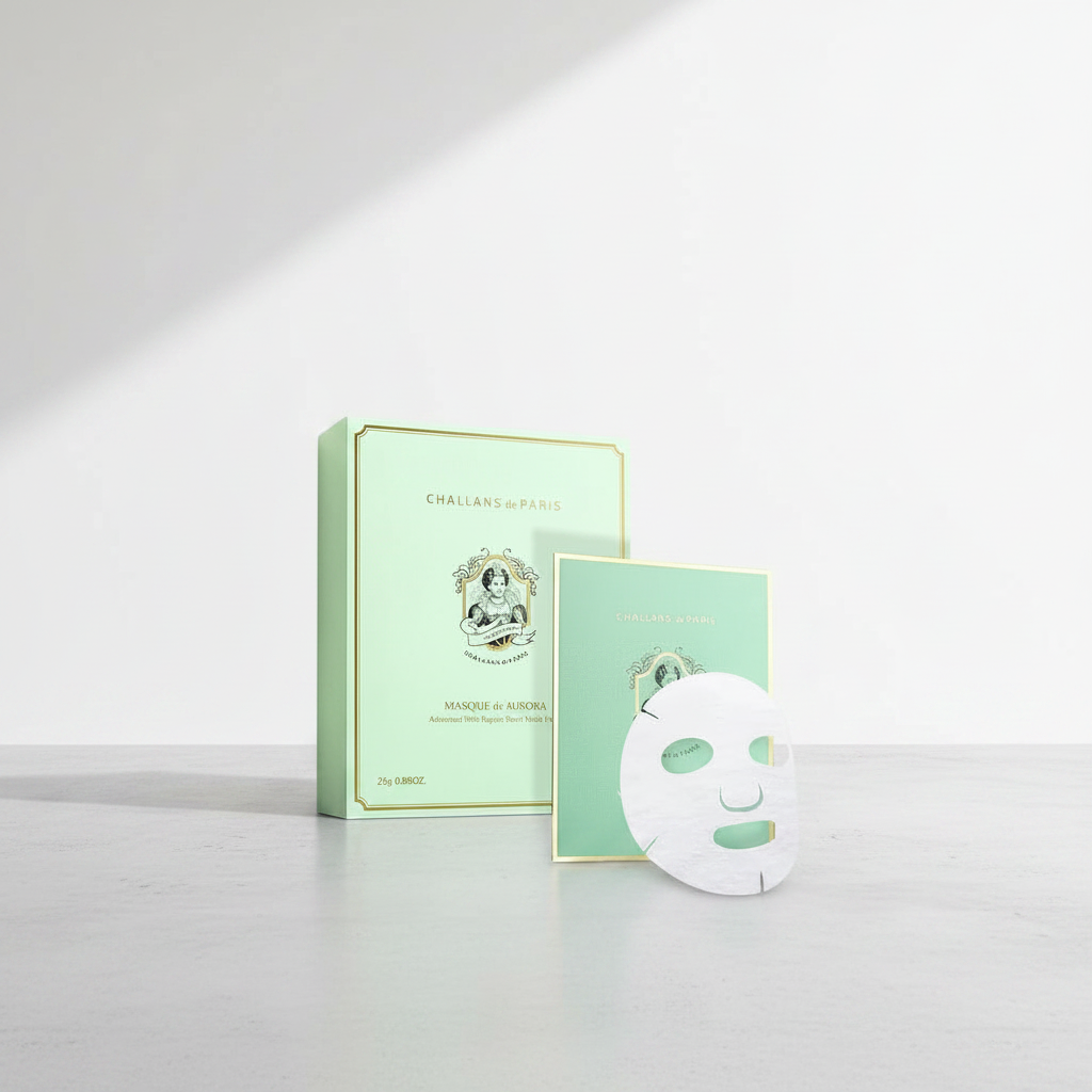 CHALLANS DE PARIS - Masque d'Aurora Excellence - Luxusní obnovující plátýnková maska - 25 ml