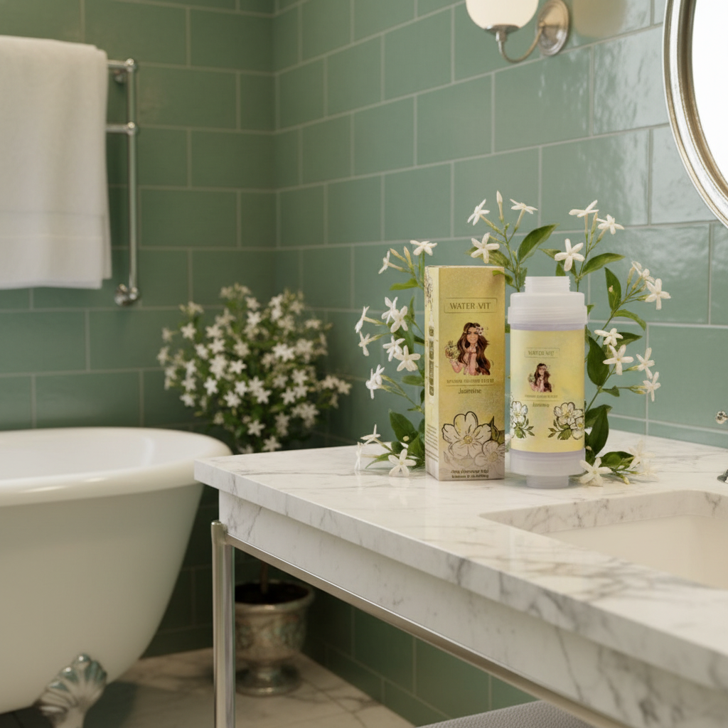 KOREJSKÁ KRÁSA - Vitamin Shower Filter - Vitaminový filtr do sprchy - JASMINE - 1ks