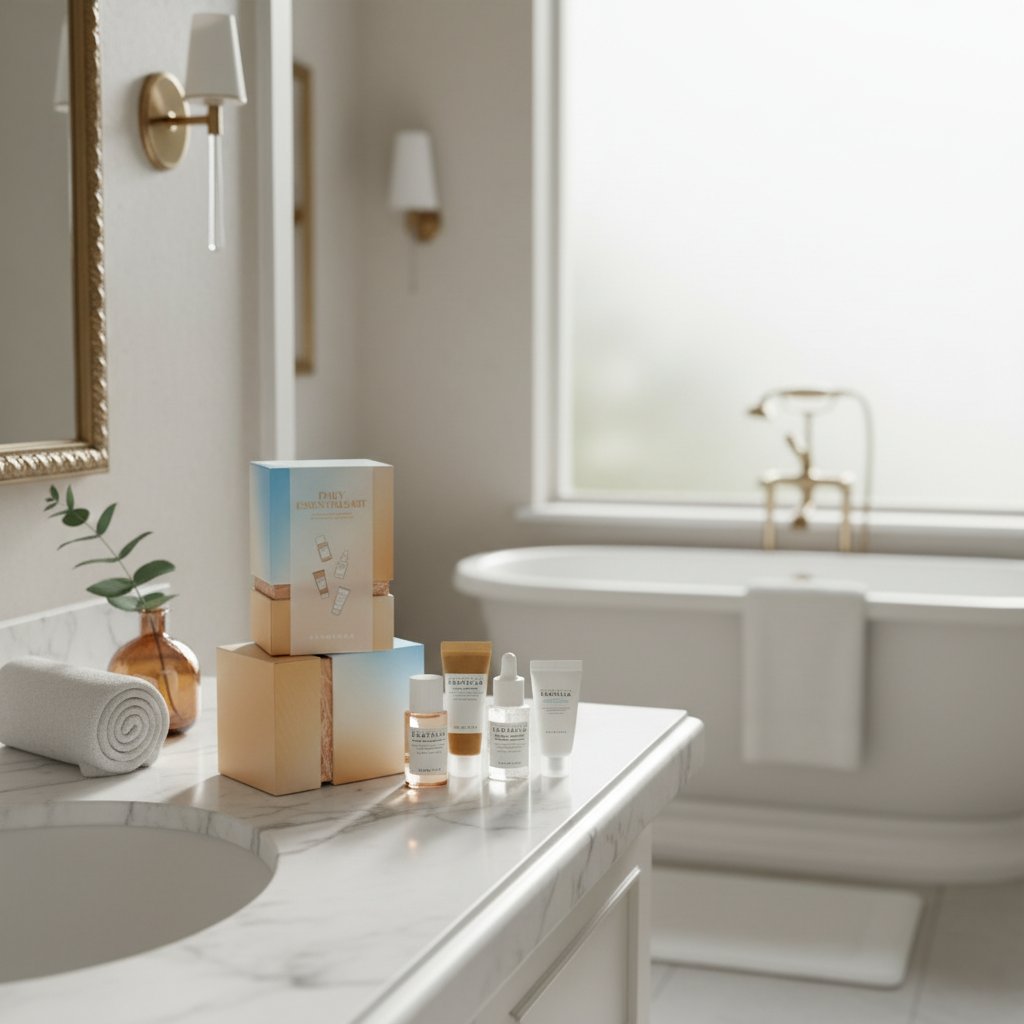 SKIN1004 - Daily Essential Kit - Set produktů základní péče s centellou - 4 ks