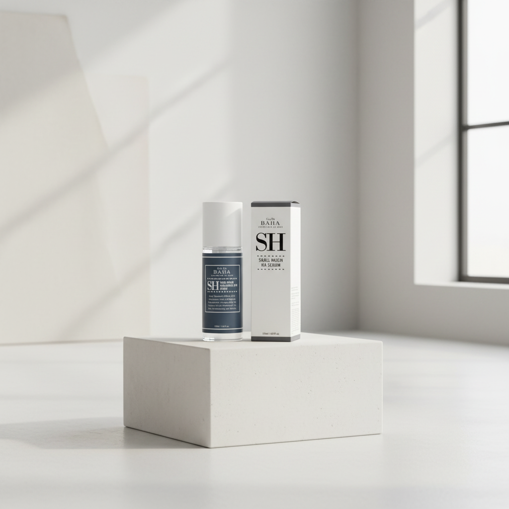 COS DE BAHA - Snail Mucin Ha Serum - Sérum s hlemýždím mucinem a kyselinou hyaluronovou - 120 ml