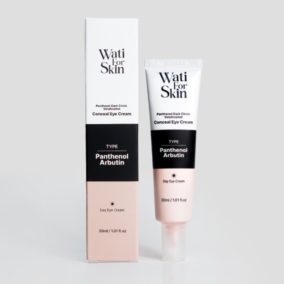 WATI FOR SKIN - Panthenol Dark Circle Volufroshot Conceal Eye Cream - Multifunkční oční krém s krycím efektem - 30 ml