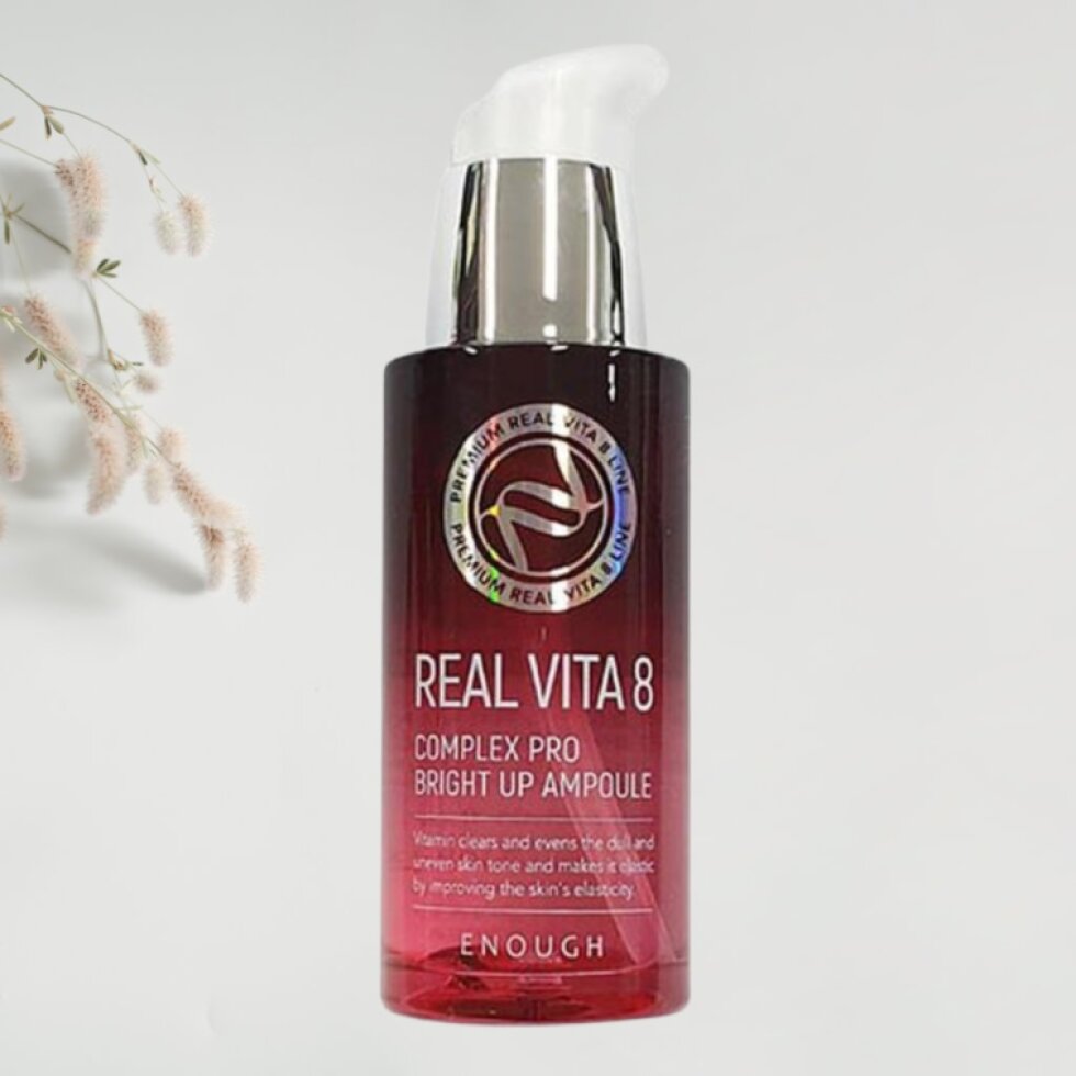 ENOUGH - Real Vita 8 Pro Bright Up Ampoule - Vitaminová ampule pro rozjasněnou pleť - 30 ml