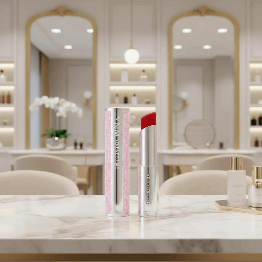 YNM - Glow Honey Lip Balm 02 Apple Lit - Rozjasňující balzám na rty 02 Apple Lit - 3 g